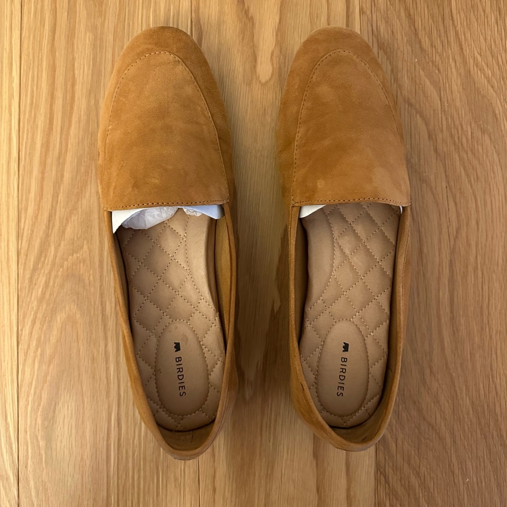 Birdies “The Vesper” Loafer in Toffee Suede (10)